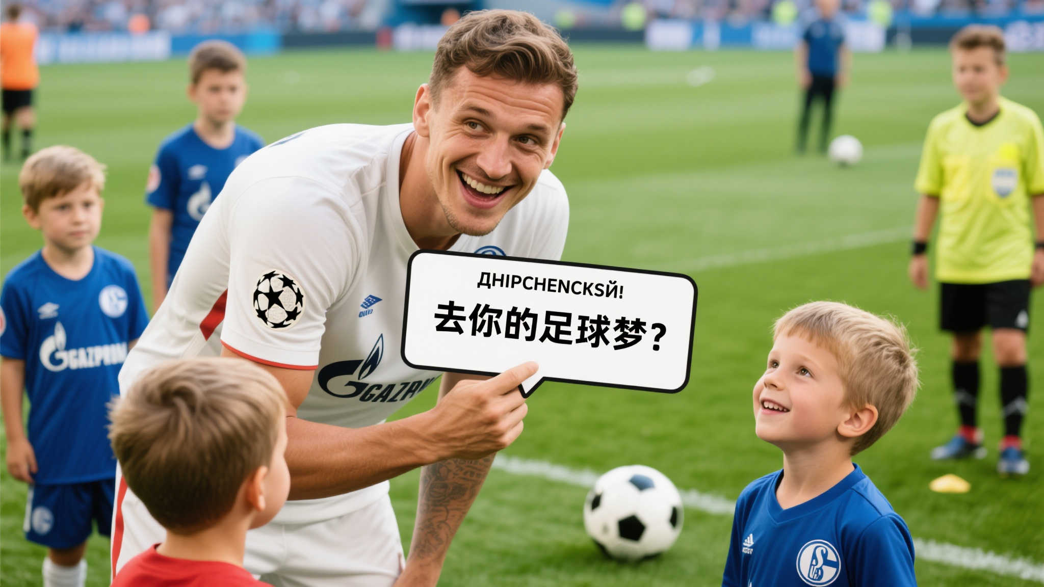 赛场上的表